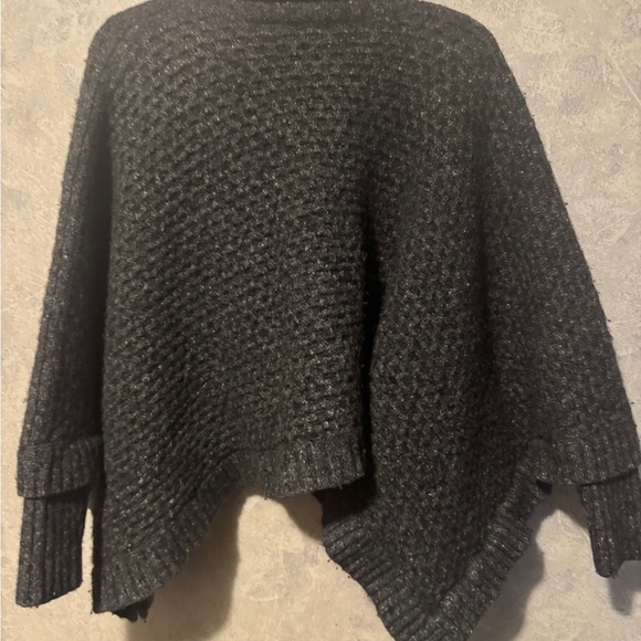Lands End Canvas Wool Alpaca Sweater Shawl Turtleneck - Picture 8 of 8